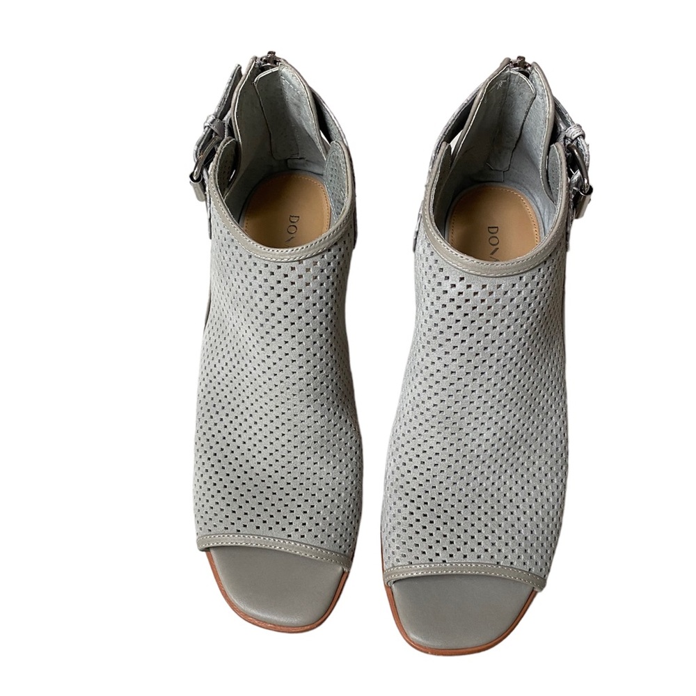 Donald j. Pliner Lottie Ankle Booties In Gray with original box. Like New - Picture 3 of 12
